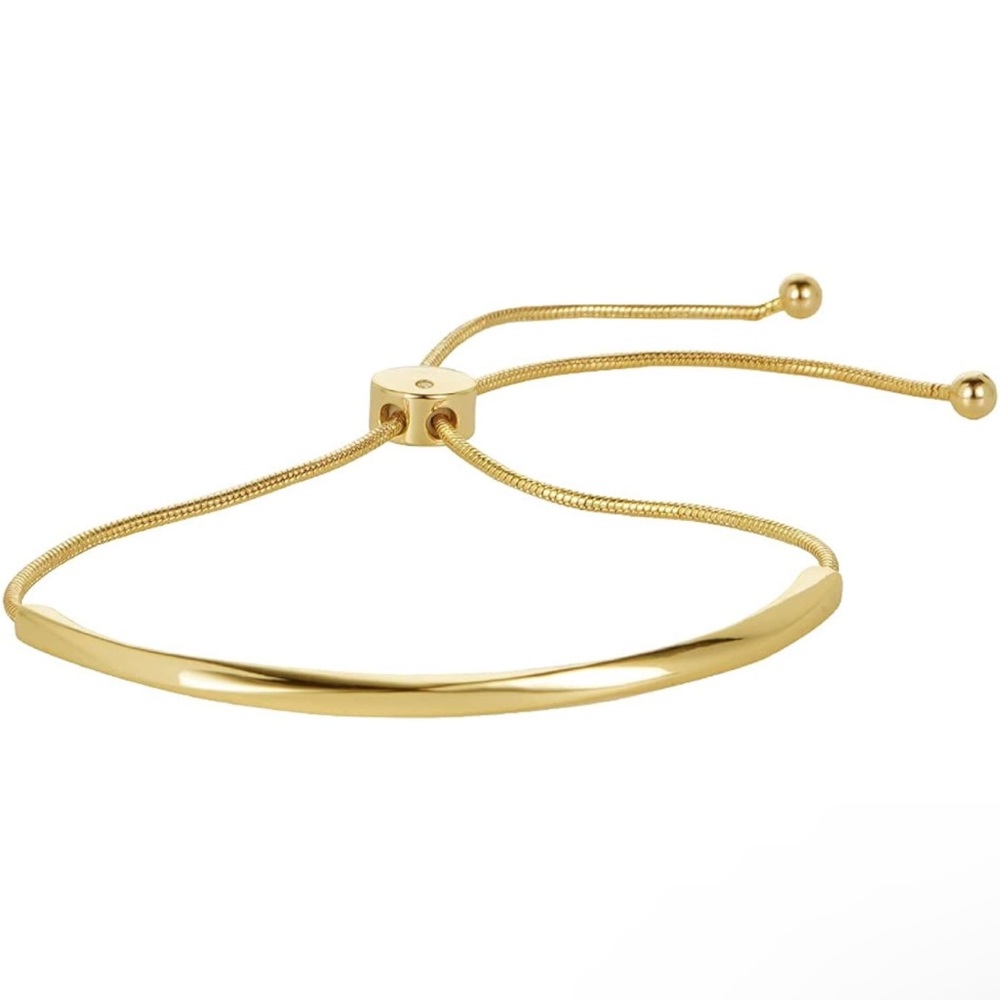 Gold Adjustable Slider Bracelets for Women